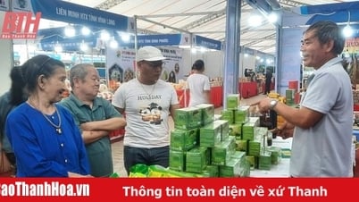 ខេត្ត Thanh Hoa ចូលរួមស្តង់ចំនួន 3 នៅពិព័រណ៍ជំរុញពាណិជ្ជកម្មសម្រាប់សហករណ៍នៅតំបន់ភាគខាងជើងឆ្នាំ 2025