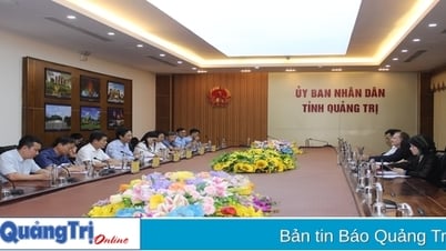 UBND tỉnh làm việc với Cơ quan Phát triển Pháp về triển khai dự án do đơn vị tài trợ