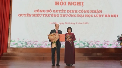 Phó Giáo sư, Tiến sĩ Tô Văn Hòa được bổ nhiệm quyền Hiệu trưởng Trường đại học Luật Hà Nội