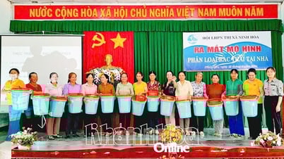 Ninh Hoa replicates the model of waste classification at home