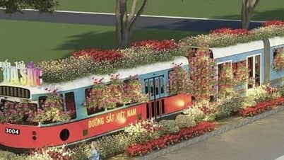 Festival Hoa lan TP Hồ Chí Minh 2025 lấy cảm hứng từ đoàn tàu Thống Nhất