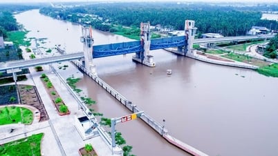 Mekong Delta takes advantage of water for production and drought and salinity control