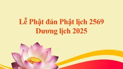 Thư chúc mừng Lễ Phật đản Phật lịch 2569 - Dương lịch 2025