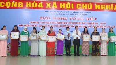Tổng kết chuyên đề “Xây dựng trường mầm non lấy trẻ làm trung tâm”