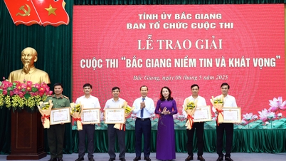Tổng kết và trao giải Cuộc thi “Bắc Giang niềm tin và khát vọng”