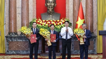 លោកប្រធាន Luong Cuong បង្ហាញសេចក្តីសម្រេចតែងតាំងអនុប្រធានការិយាល័យប្រធានាធិបតីចំនួន៣រូប