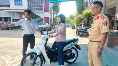 Công an TP. Huế lần đầu tổ chức kỳ sát hạch lái xe mô tô hạng A1