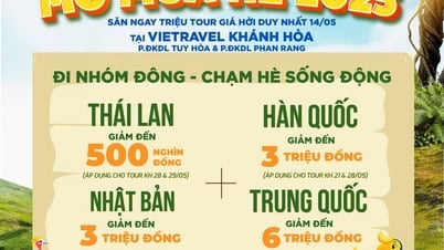 Vietravel Khánh Hòa tung ưu đãi lớn tại “Ngày hội mở mùa hè 2025”