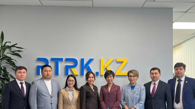 Tổng giám đốc TTXVN thăm, làm việc tại Tổ hợp Phát thanh-Truyền hình Kazakhstan