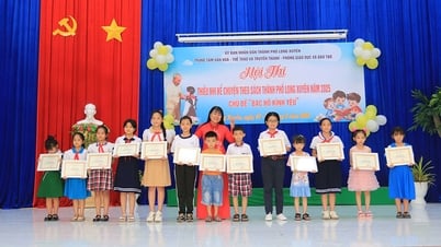 TP. Long Xuyên tổ chức Hội thi Thiếu nhi kể chuyện theo sách