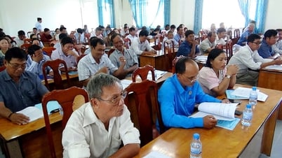 Tri Tôn bồi dưỡng nghiệp vụ công tác hòa giải cơ sở
