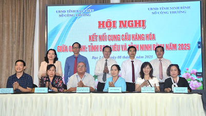 Hội nghị kết nối cung - cầu hàng hóa giữa 2 tỉnh Bạc Liêu và Ninh Bình năm 2025