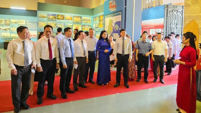 Trưng bày chuyên đề "Khắc ghi lời Bác, Hải Phòng-Niềm tin và khát vọng vươn mình"