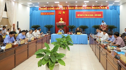 Hội nghị Ban Chỉ đạo hợp nhất 2 tỉnh An Giang và Kiên Giang