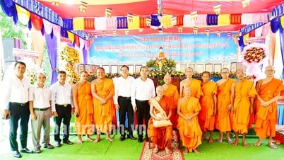 Lãnh đạo tỉnh thăm, chúc mừng lễ Phật đản tại Hội Đoàn kết sư sãi yêu nước tỉnh