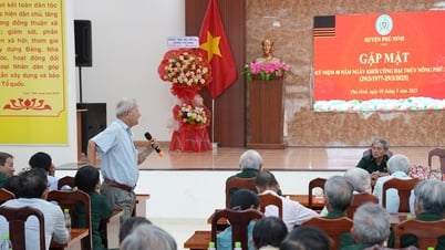 Gặp mặt cựu thanh niên xung phong xây dựng công trình đại thủy nông Phú Ninh