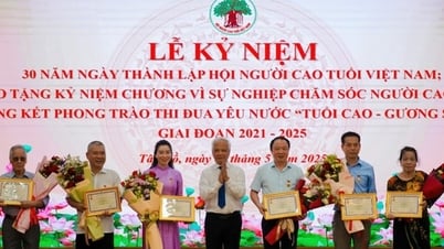 อำเภอเตยโหมอบรางวัลแก่ประชาชนด้วย "วัยชรา - ตัวอย่างอันสดใส"