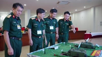 Trường Sĩ quan Thông tin tổ chức Hội thi Sáng tạo khoa học công nghệ năm 2025