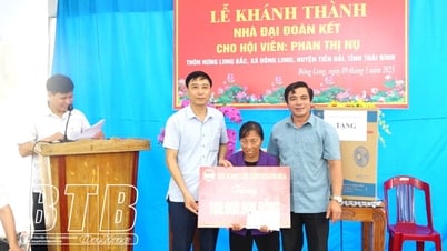 Tien Hai: Inauguración de la Gran Casa de la Unidad para los miembros de la Asociación de Agricultores