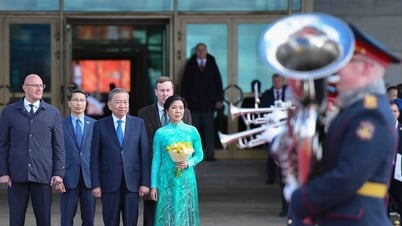 Tổng Bí thư Tô Lâm bắt đầu thăm Nga theo lời mời của Tổng thống Putin