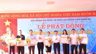 Nghệ An hưởng ứng Tháng hành động về An toàn vệ sinh lao động năm 2025