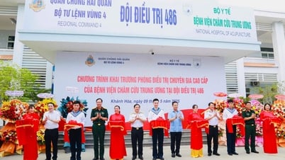 កងទ័ពជើងទឹកភូមិភាគទី៤ បើកបន្ទប់ព្យាបាលអ្នកជំនាញជាន់ខ្ពស់នៅក្រុមព្យាបាល ៤៨៦