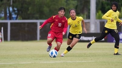 Vietnams U19-Frauenteam in leichter Gruppe beim Südostasien-Turnier 2025