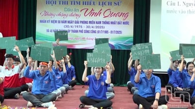 Hội thi tìm hiểu lịch sử với chủ đề 'Dấu ấn những chặng đường vinh quang'