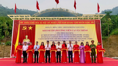 Phường Nam Cường tổ chức khánh thành Công viên Ca Văn Thỉnh