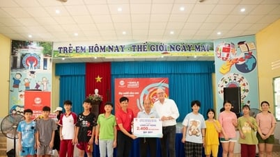 Vietnam Children's Fund übergibt Geschenke an benachteiligte Kinder im Hope Village