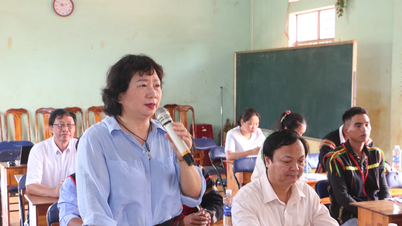 Lũh Rưng cần phát huy tinh thần đoàn kết, xây dựng chi bộ vững mạnh