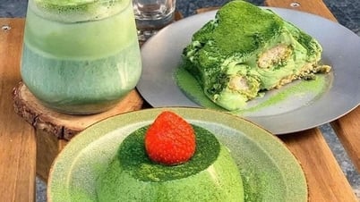 Matcha latte fever turns coffee shops and milk tea shops green
