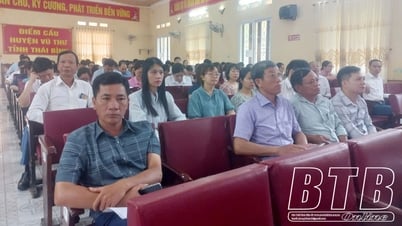 Vũ Thư: Gần 200 cán bộ, công chức, viên chức được bồi dưỡng nghiệp vụ về công tác văn thư, lưu trữ