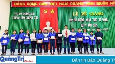 Quang Tri town makes breakthrough in party member development work