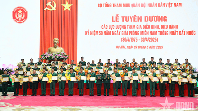 Bộ Tổng Tham mưu tuyên dương các lực lượng tham gia diễu binh, diễu hành