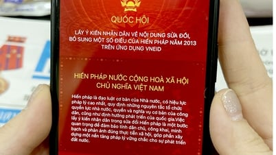 Lấy ý kiến nhân dân về sửa đổi Hiến pháp trên VNeID đến hết ngày 29.5