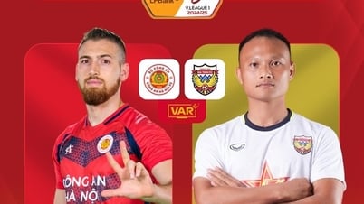 Trực tiếp Công an Hà Nội vs Hồng Lĩnh Hà Tĩnh (19h15 ngày 9/5): Nhiệm vụ gian nan