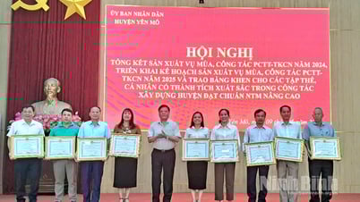Huyện Yên Mô triển khai kế hoạch sản xuất vụ Mùa năm 2025
