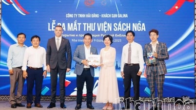 Ra mắt Thư viện sách Nga tại Khách sạn Galina
