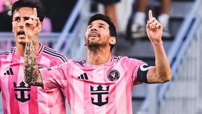 Messi lập cú đúp, góp dấu giày vào cả 5 bàn thắng của Inter Miami