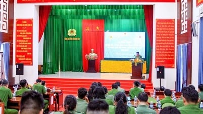 ตำรวจ Khanh Hoa เปิดตัวการตอบสนองต่อเดือนแห่งการดำเนินการเพื่อป้องกันและควบคุมยาเสพติดในปี 2568