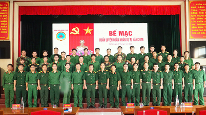 โรงพยาบาลทหาร 105 ปิดการฝึกอบรมสำหรับทหารสำรองในปี 2568