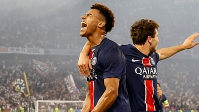 PSG - Inter de Milán (final de la primera parte) 2-0: Marca el jugador más joven de la final