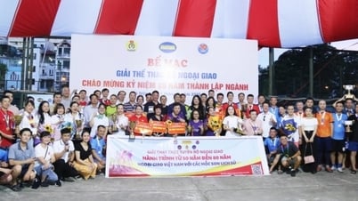พิธีปิดการแข่งขันกีฬากระทรวงการต่างประเทศ ฉลองครบรอบ 80 ปี การก่อตั้งภาคฯ