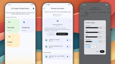 Người dùng điện thoại Android có thể sử dụng AI mà không cần Internet