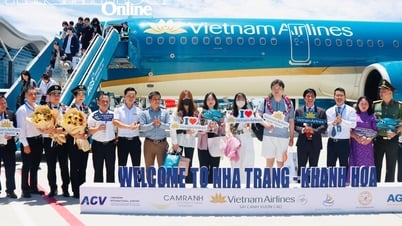 Vietnam Airlines khai trương đường bay Cam Ranh - Busan