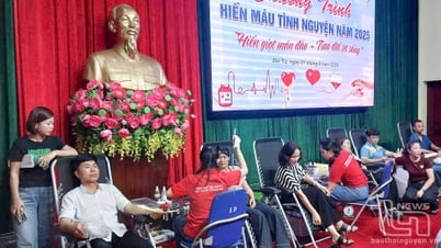 Đại Từ: Tiếp nhận 350 đơn vị máu hiến