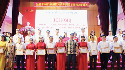 Bát Xát tổng kết năm học 2024 - 2025