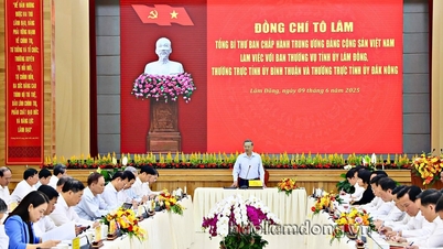 Phát biểu của Tổng Bí thư Tô Lâm tại buổi làm việc với Ban Thường vụ Tỉnh ủy Lâm Đồng, Thường trực Tỉnh ủy Đắk Nông và Bình Thuận