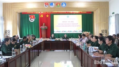 สมาคมอดีตเยาวชนอาสาจังหวัดจัดทำกองทุนมิตรภาพมูลค่ากว่า 4.4 พันล้านดอง